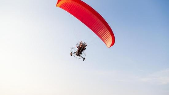 paragliding mit motor